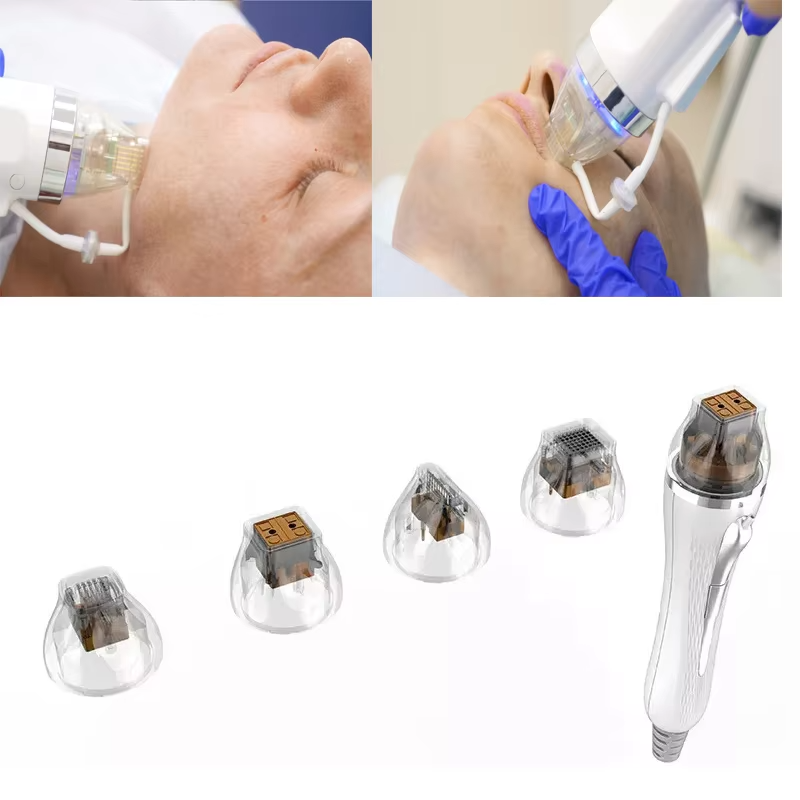 Cold Harmmer Fractional Rf Microneedle 2 In 1 Machine For Facail Lifting