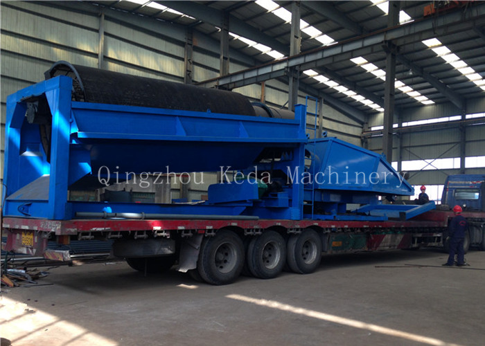 Gold Washer Machine 10-75 Tph Rotary Trommel Screen Mineral Separation Machine