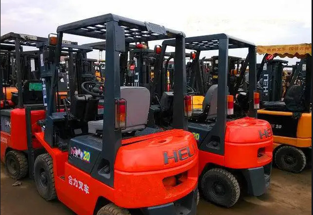 2nd Hand Truck 12 Rated Lifting Capacity Used HELI Forklift Truck 5.7*2.4*3.2m Dimension