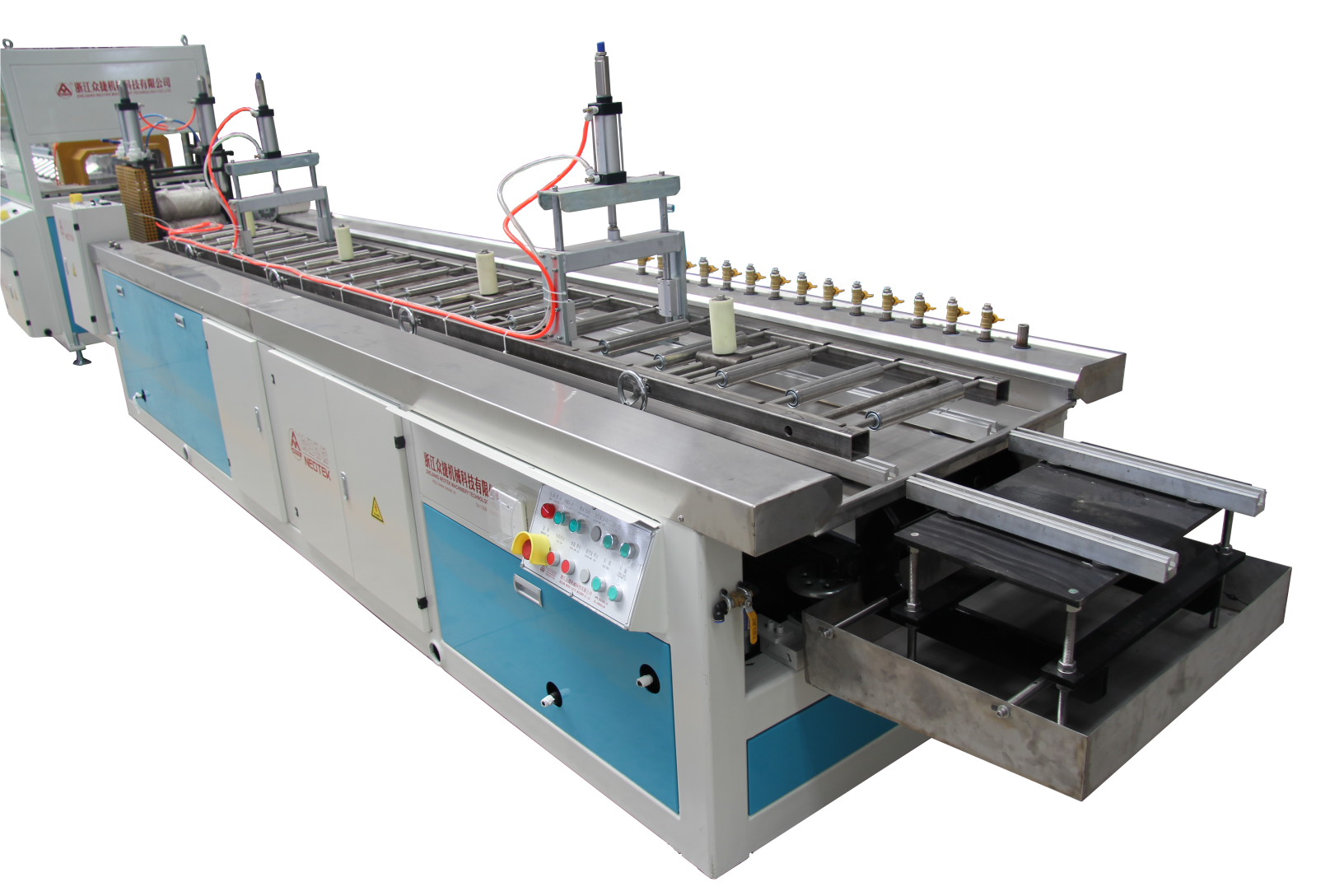 12800 KG Double-screw PP PE WPC Extrusion Line for Strong and Sturdy WPC Products
