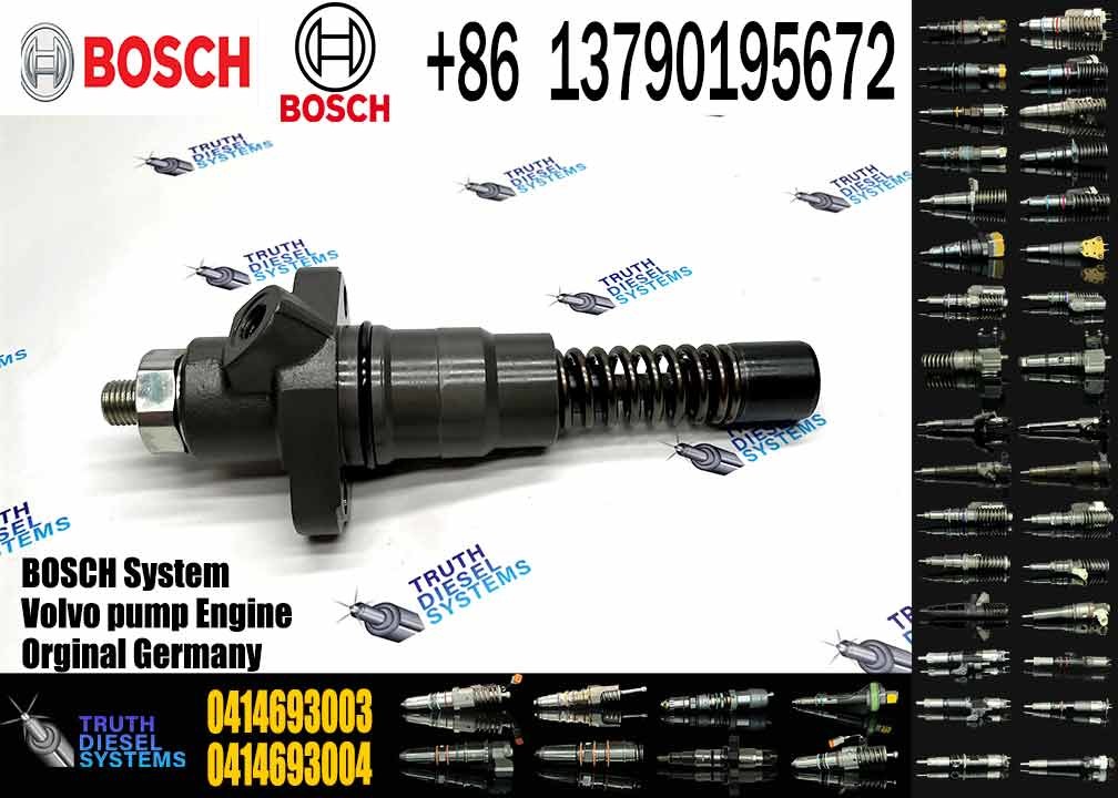Construction Machinery Parts D6E D6D Diesel Fuel Unit Pump 0414693007 Injector 0414693003 04289982 02113695 21147446 for