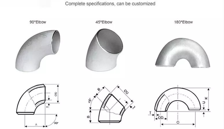 Wphy 42 Carbon Steel Astm A860 Bend Forged Pipe Fittings Hot Induction 5d