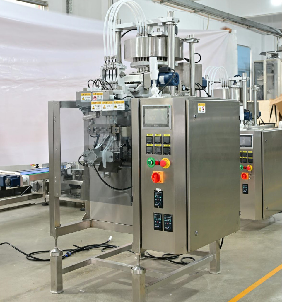 4-Lane Snus Pouch Packing Machine For Efficient Pouch Filling Heat Sealing And Ultrasonic Sealing Packaging Machine