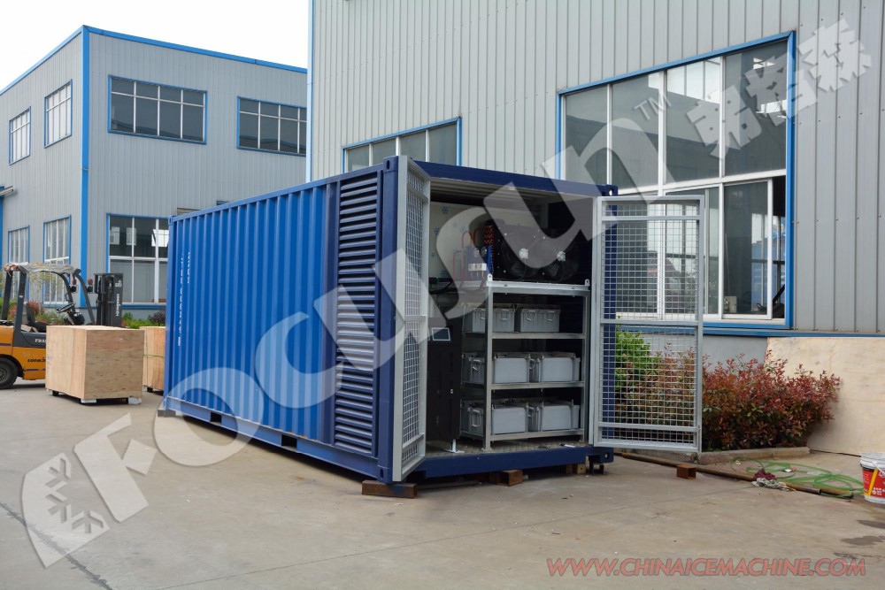 Containerized Solar Powered Cold Room Storage Containers for and 5ton Cooling Capacity