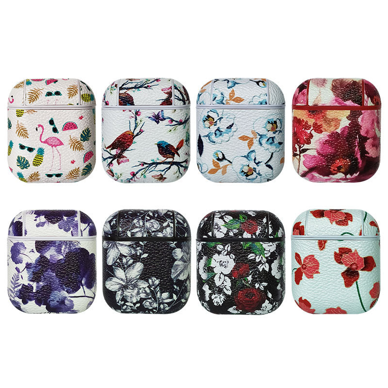Protective Shockproof TPU Gel Case with Printing for Airpods 1st/2nd Charging Case
