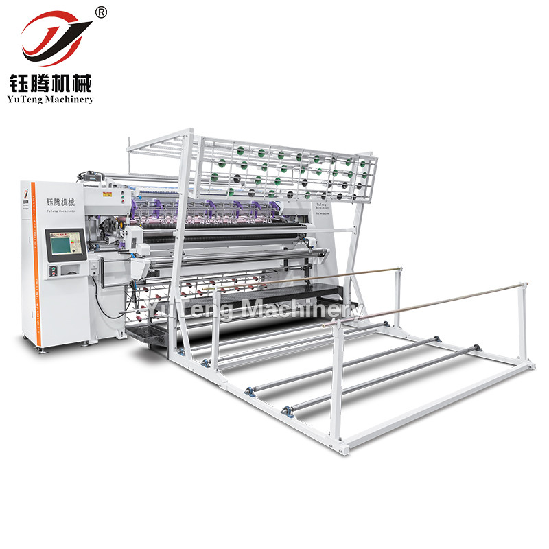 High Speed Computerized Non-shuttle Multi-needle Quilting Machine