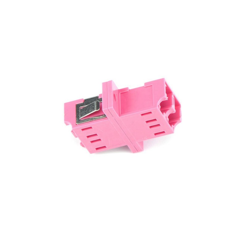 Ferrule Type OM4 Fiber Adapter for Fast FTTH Optical Multimode Duplex DX LC Connection