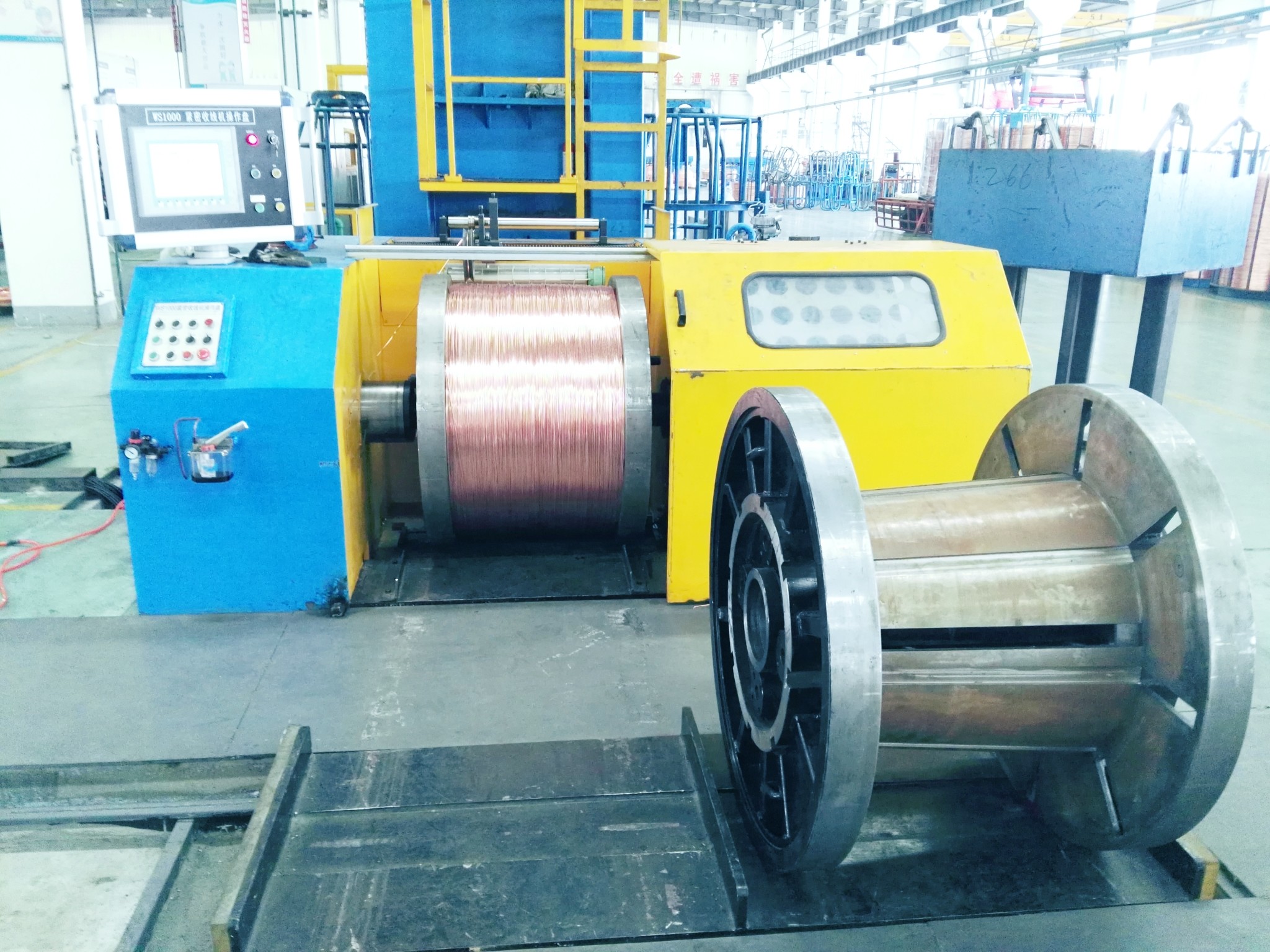 Coiling Wire Cable Accessories And Parts Compacting Type Taking Up Machine