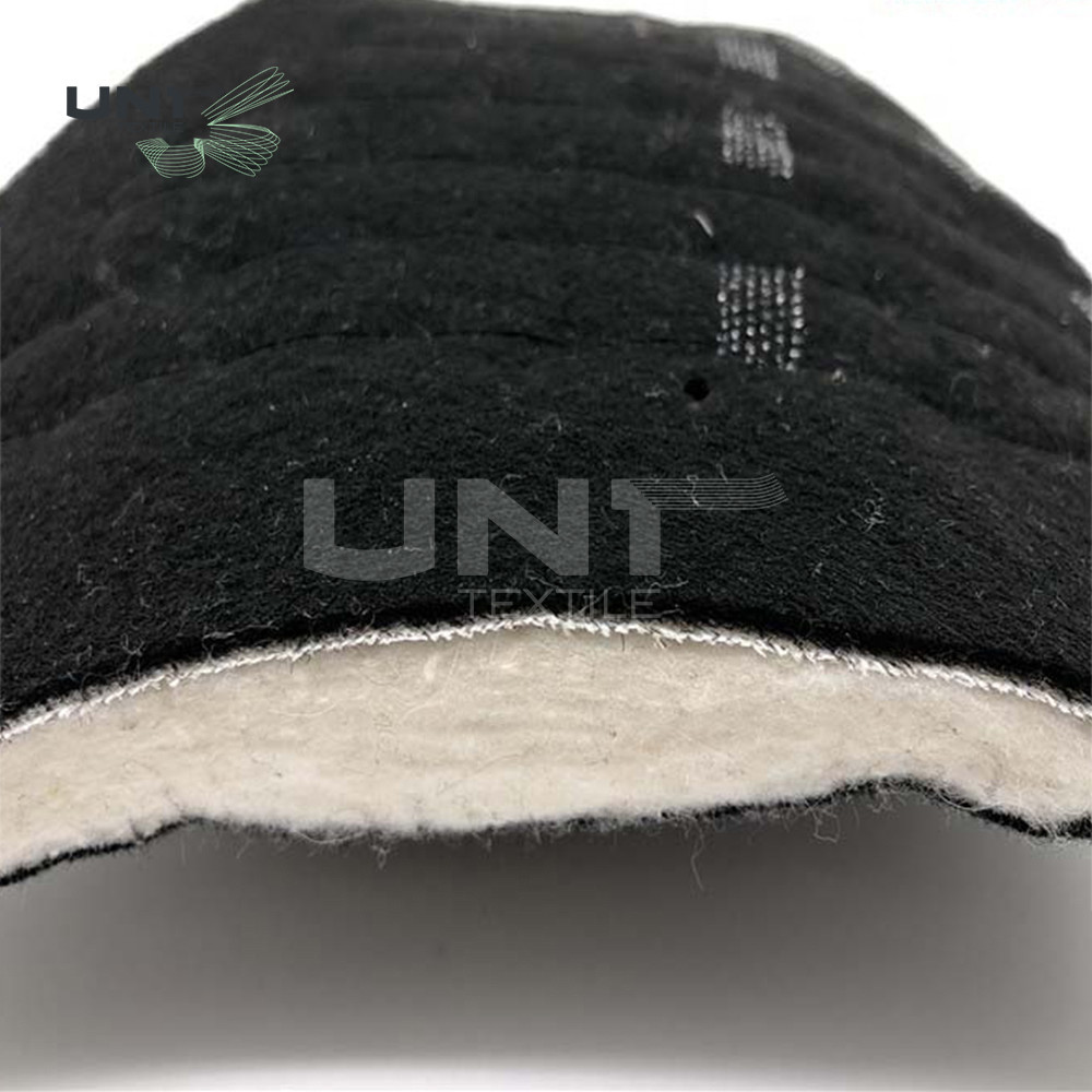 Cotton Canvas Sewing Womens Shoulder Pads Eco - Friendly Black Color