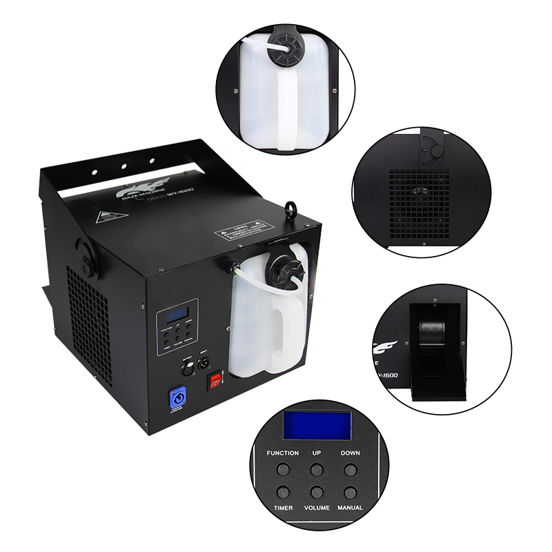 900W Customized DMX512 Stage Light Remote Control Smoke Machine for Wedding Party