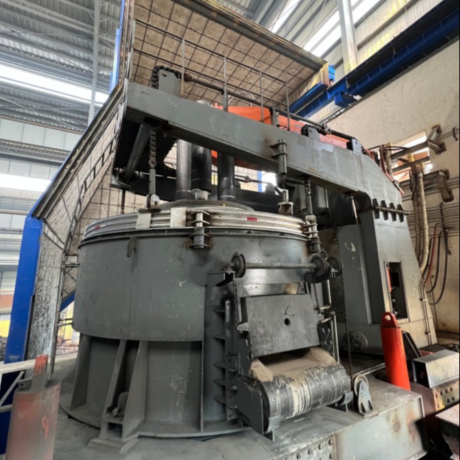10ton Vod Steelmaking Electric Arc Furnace Customized Cast Iron Melting