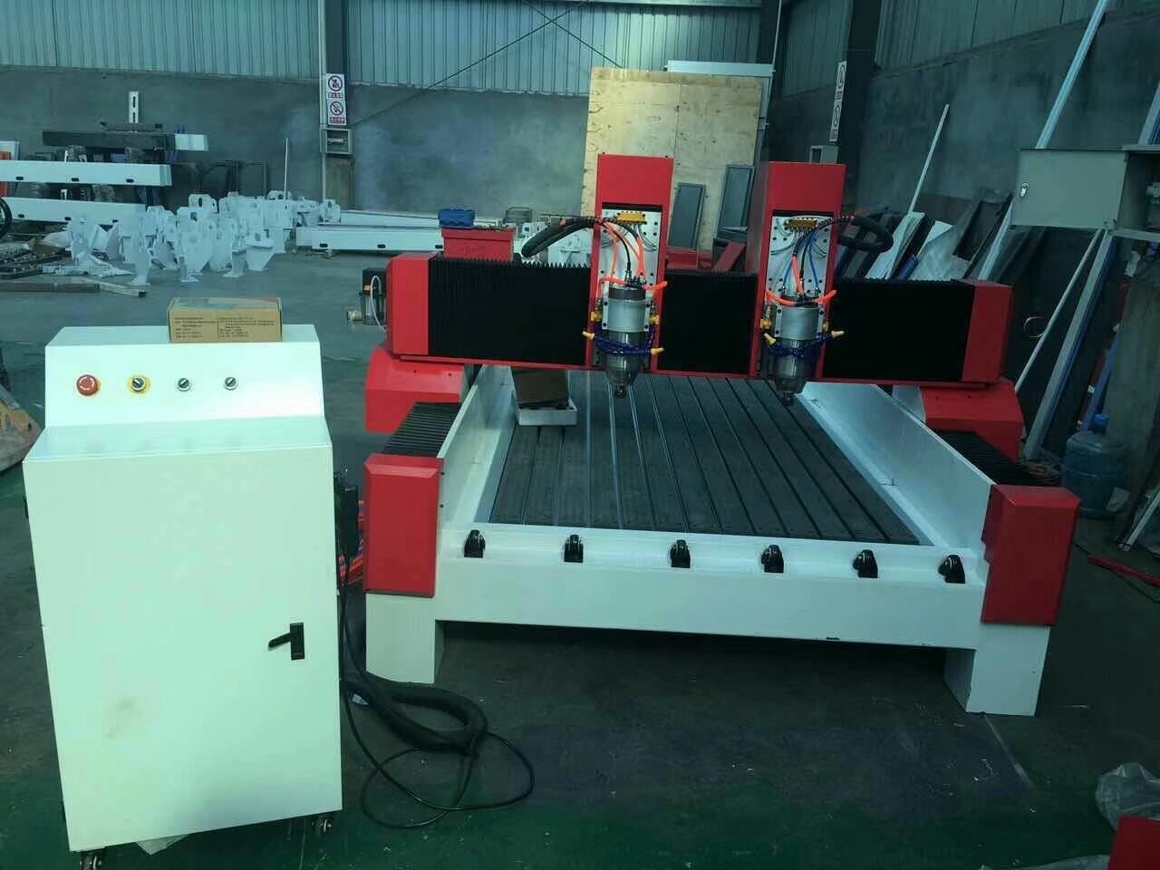 3d Stone cnc router machine for carving and cutting for marble tombstone