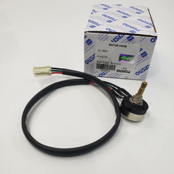 KHR2751 Excavator Throttle Motor , SH200A5 SH280-2 SH200 Sumitomo Excavator