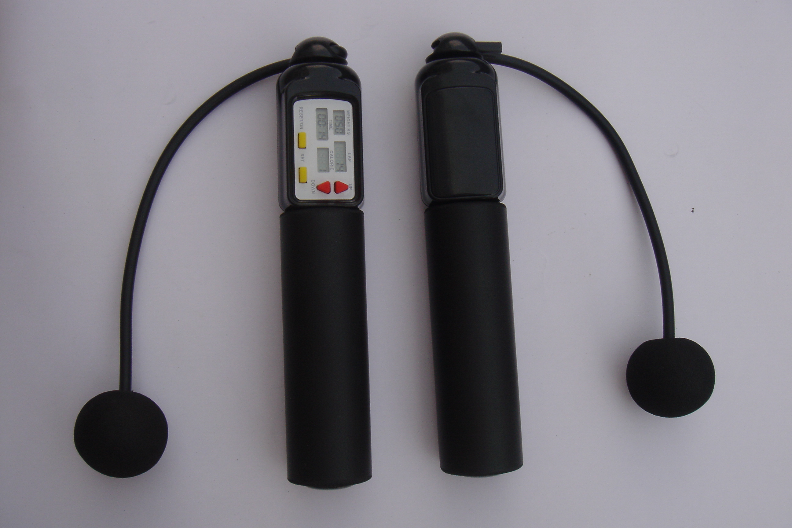 All Black 180mm Bulk Cordless Jump Rope Variable Speed For School Gym