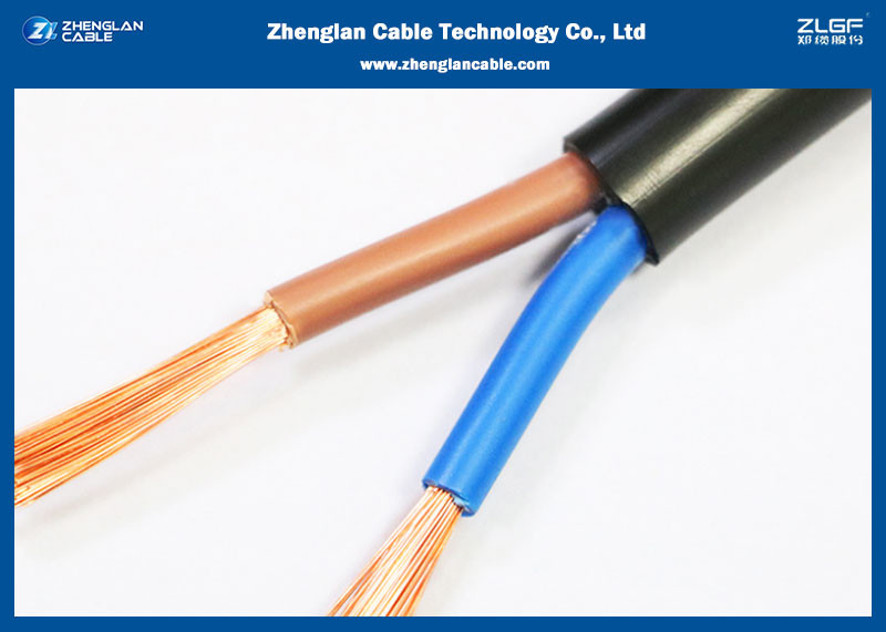 RVV 300/500V Building Wire And Cable PVC Insulated 30 Years Service Life