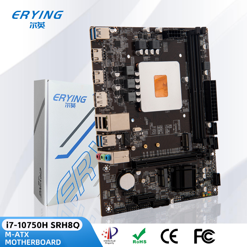 Gaming PC Desktops Motherboard Set With Onboard CPU Kit I7 10750H
