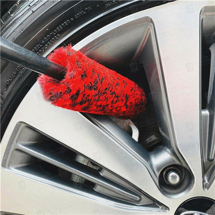3pcs 490mm Wheel Hub Cleaning Tool Flexible Long Handle