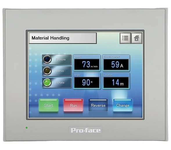 PFXGP4301TAD ProFace White LED TFT Touch Panel Brightness Adjustment