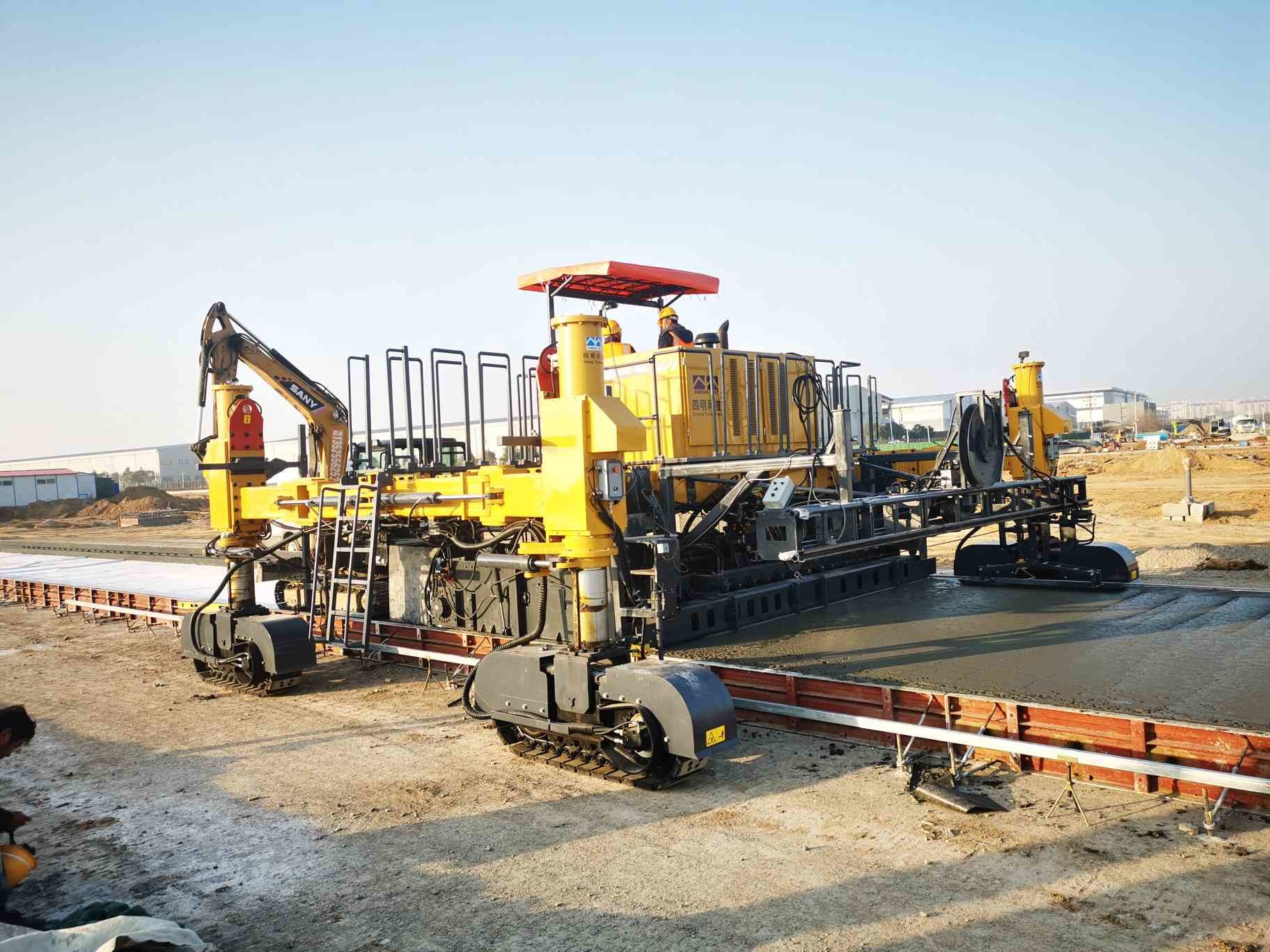 Airports 6 Meter Slipform Paver Machine Slip Form Concrete Machine