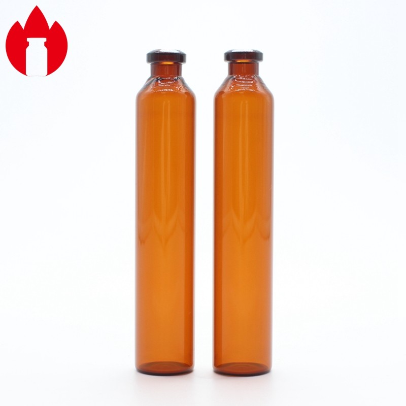 Glass Vial 2ml-30ml Clrear Or Amber Pharmaceutical Injection Glass Vial