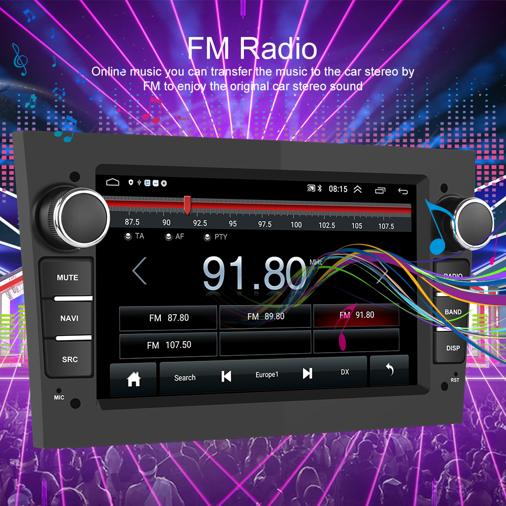 Android 12 2din Stereo autoraido For Opel Astra J Car Multimedia Navigation GPS Carplay Radio
