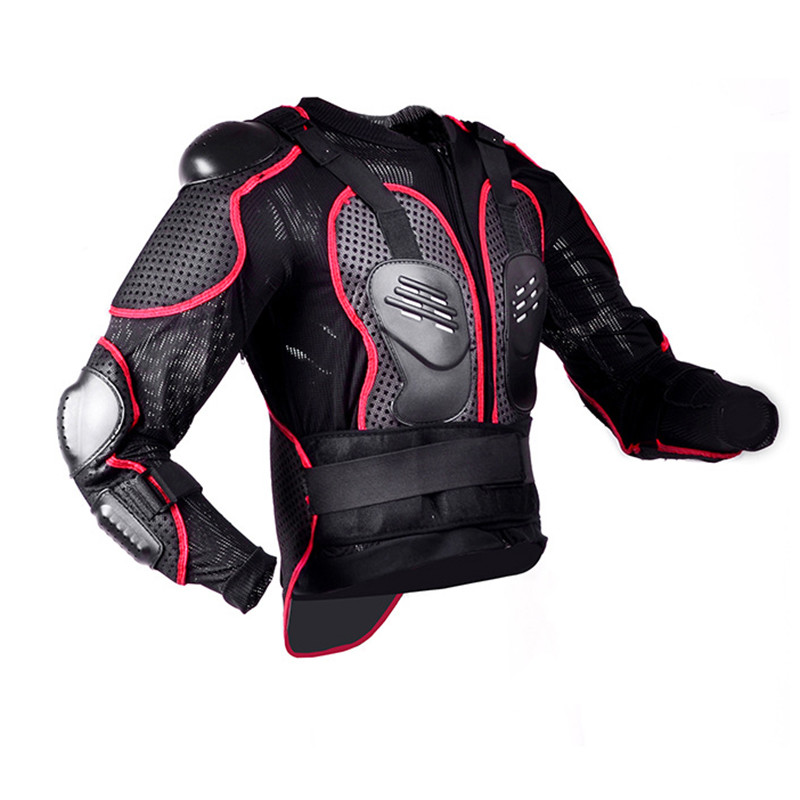 Full Body Motorcycle Armor Motocross Armor racing body protector motorcycle red black color M L XL XXL XXXL size