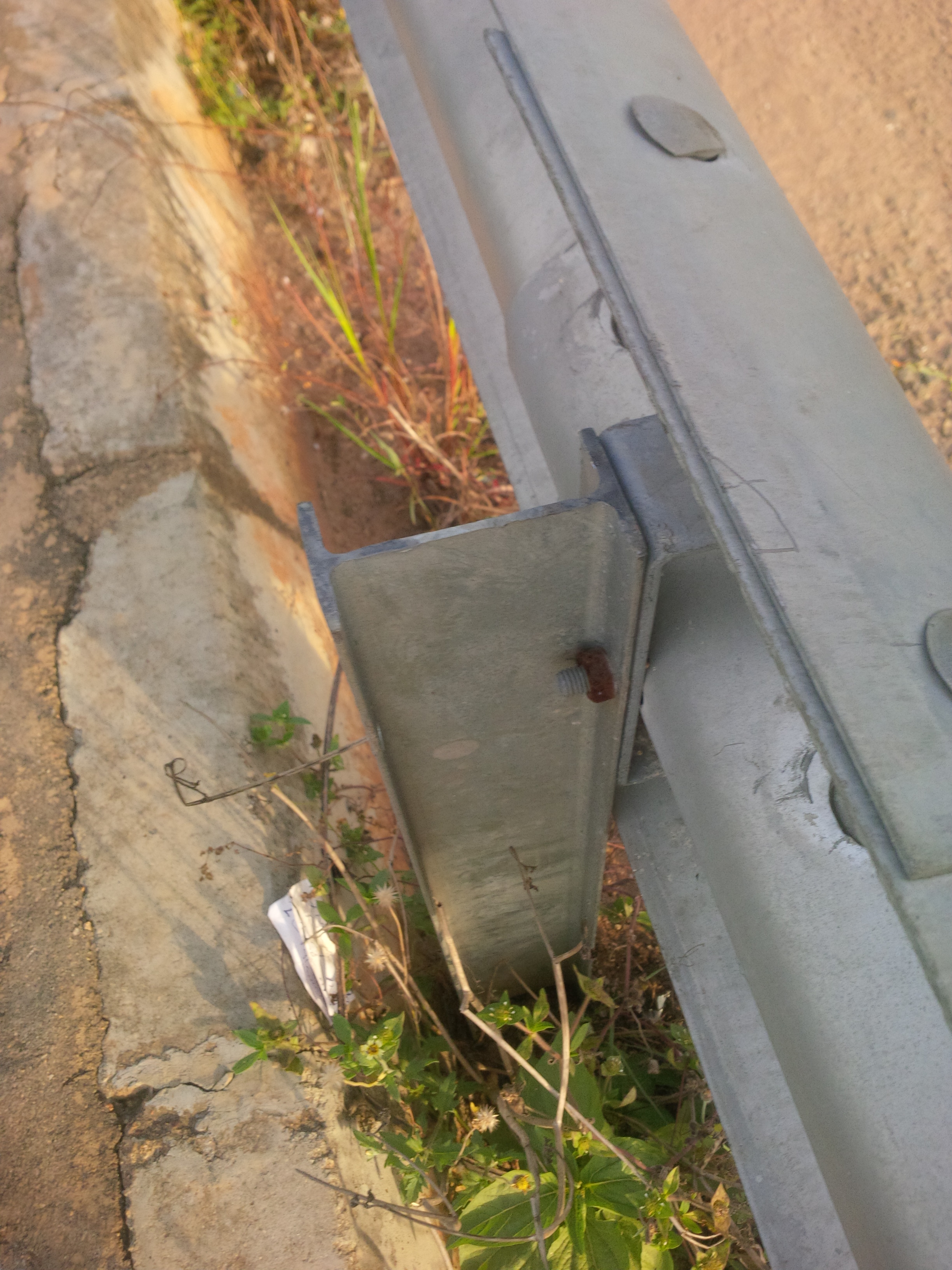 Road Traffic Safe H Post for Security Zinc Coated Galvanized Steel Highway Guardrail