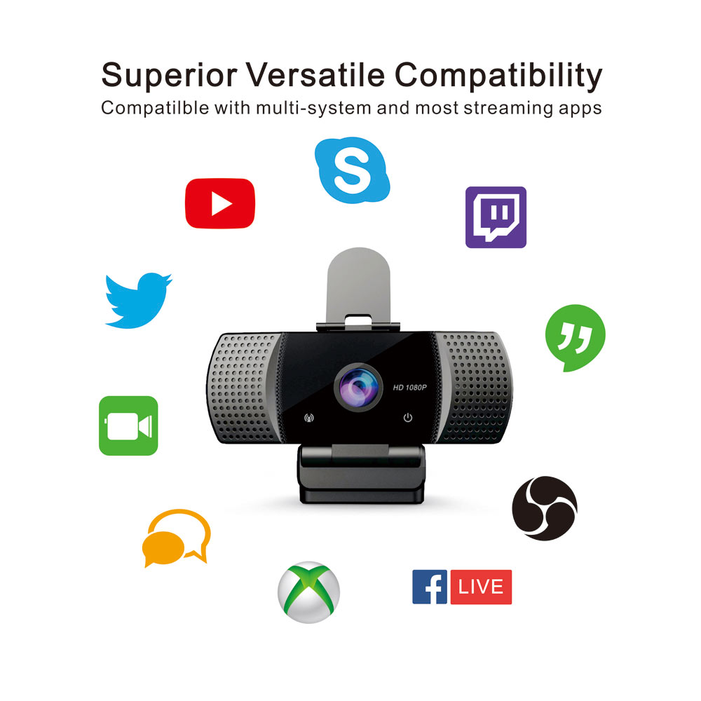 HD1080P 10 Mega Mini USB Webcam Android TV Box CCD Image Sensor
