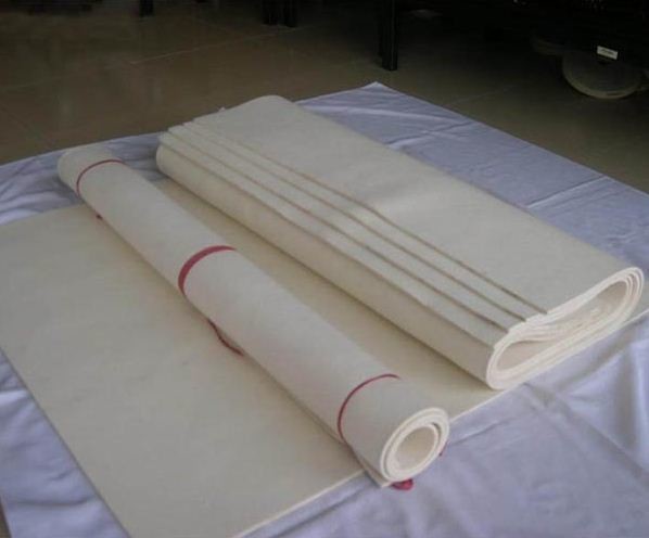 various color wool pressed nonwoven felt,customized thickness felt wool fabric