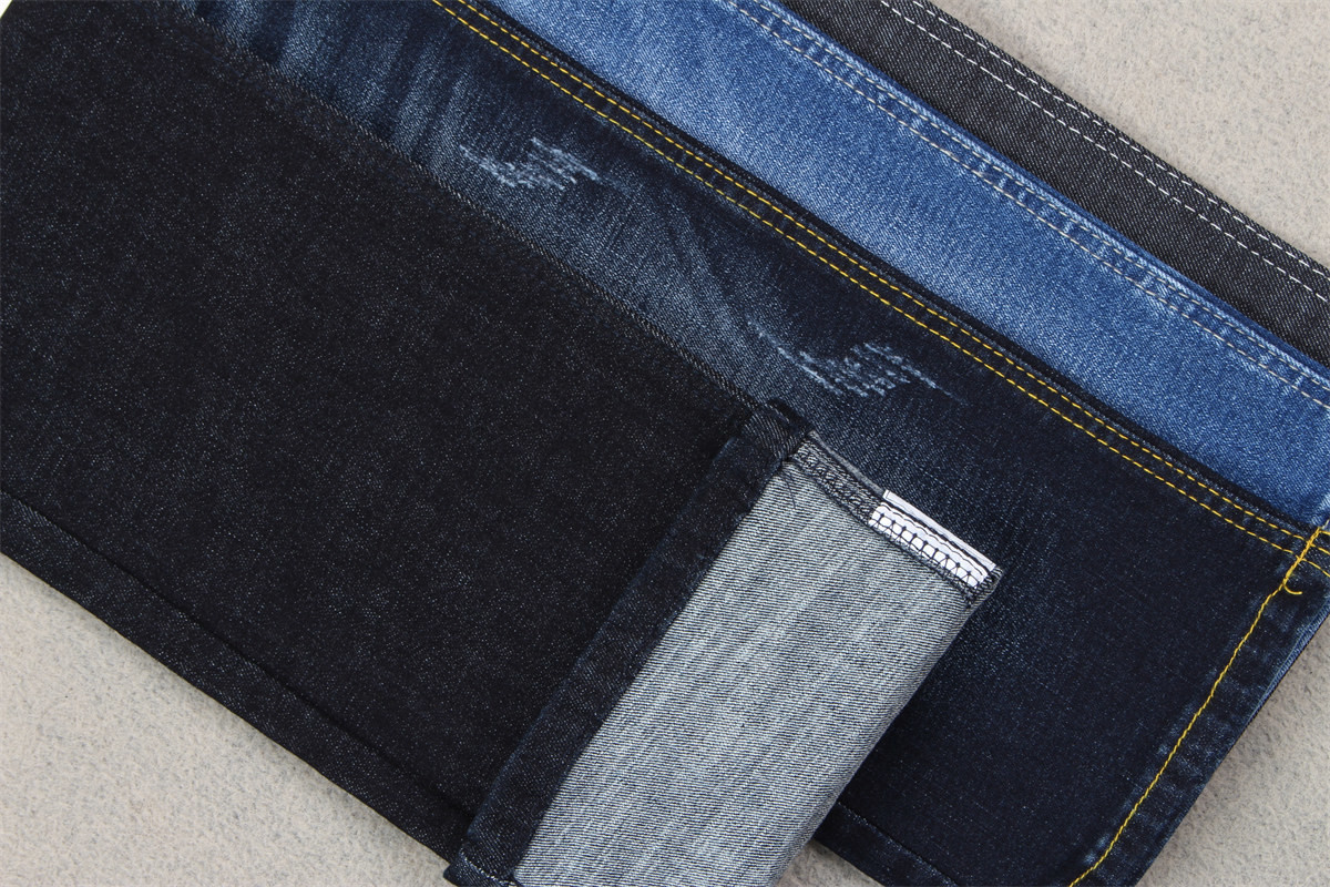 10.5oz Big Stretch Crosshatch Slub Denim Fabric 58/59"