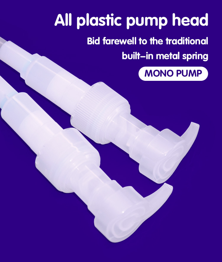 500ml Mono Lotion Pump Bottles Eco Friendly Packaging For Cosmetics UKAP12