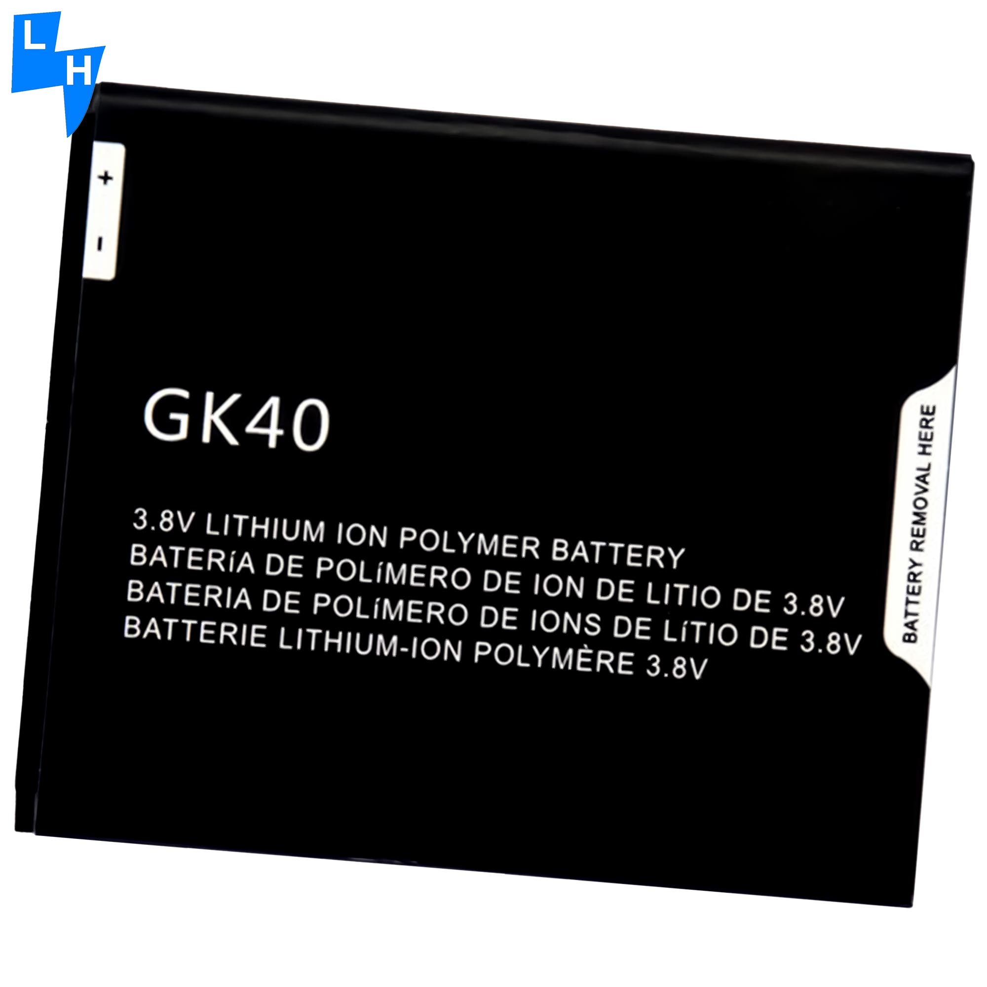 High Capacity 2800mAh GK40 Battery for Motorola G4 Play G4 XT1607 XT1609 XT1600 in black