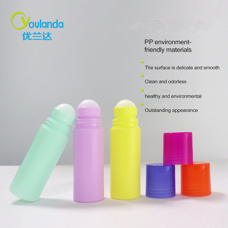 100ml Leak Proof Roller Bottles PP Roller Container Refillable Roll On Perfume Bottle