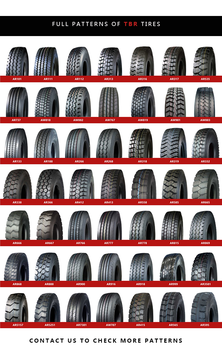 10.00R20 (AR1121)Radial Truck Tire with DOT and ECE Certificates high quality tyre light truck tyres