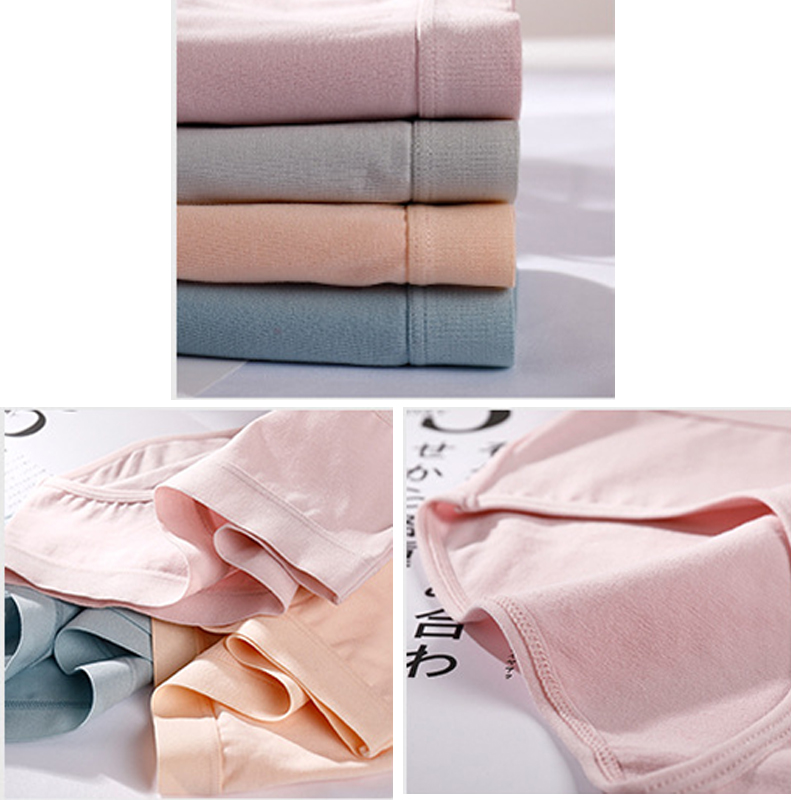 Bacterialproof Women'S Cotton Underwear Panties Mid Rise For Period