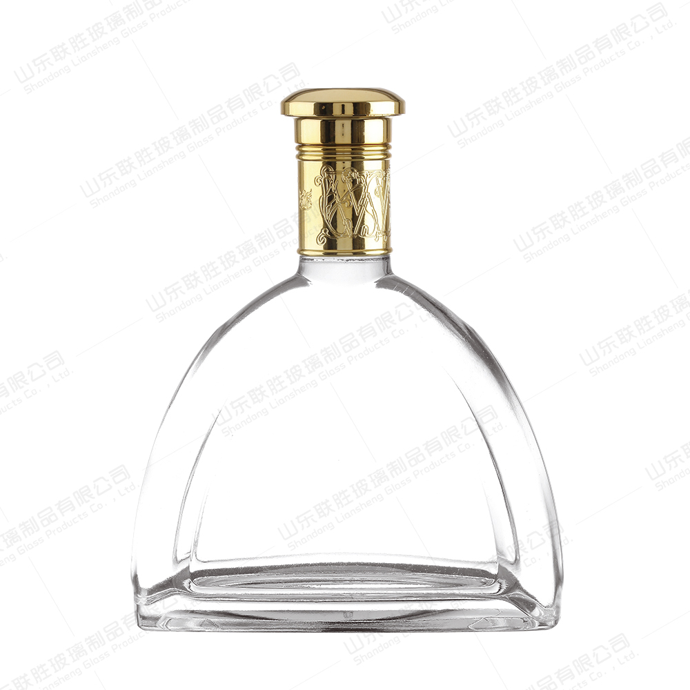 OEM/ODM Acceptable High Borosilicate Glass Bottle For 800ml 1000ml Gin Vodka Rum Tequila