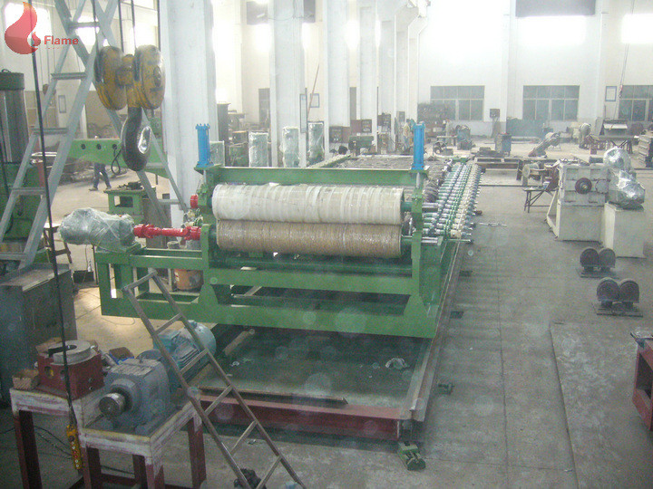3 Roll Soft PVC Calender Machine Oil Heating wrapped by film and fixed in container