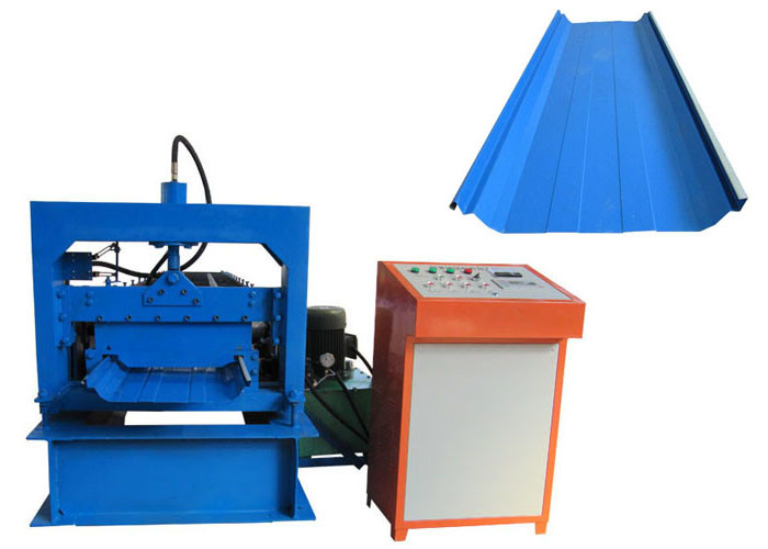 OEM Durable Standing Seam Roll Forming Machine For Metal Roofing Construction