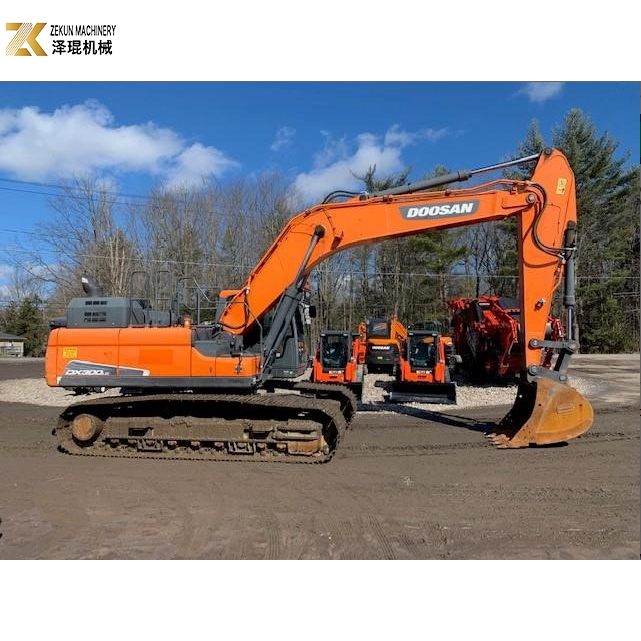 30T Doosan DX300 DX300LC-9C Excavator 1.27M3 Second Hand Diggers