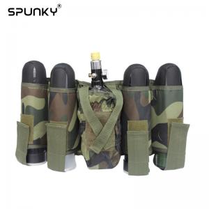 China Camo Military Paintball 4+1 Harness Battle Pack for Load 4 Pods and 1 HPA Tank on sale