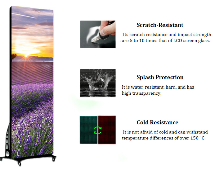 Foldable LED Poster The Ultimate Solution For Dynamic And Impactful Advertising In Shopping Centers And Public Spaces