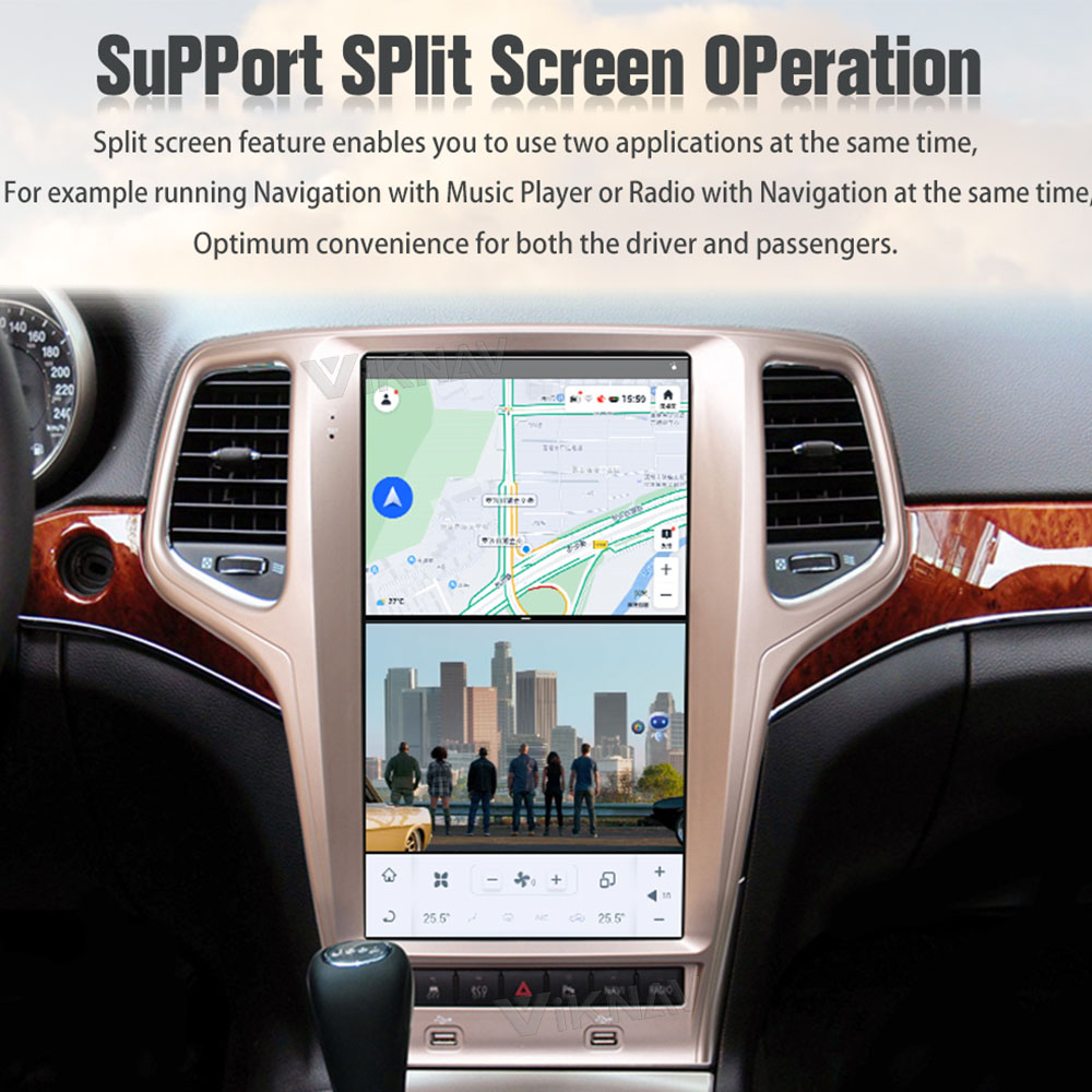 Jeep Grand Cherokee Android 11 Car Radio Player Stereo Auto Audio GPS Navigation