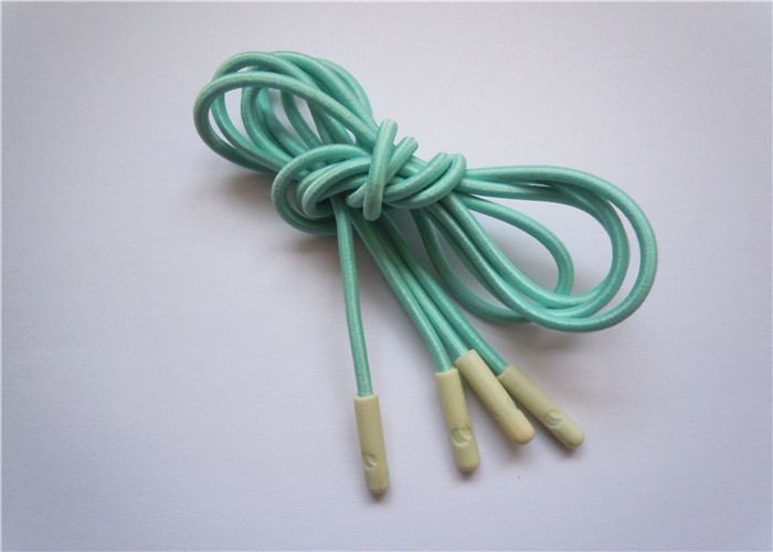 Custom Print Nylon Polyester Flat Shoe Laces With Plastic Tip