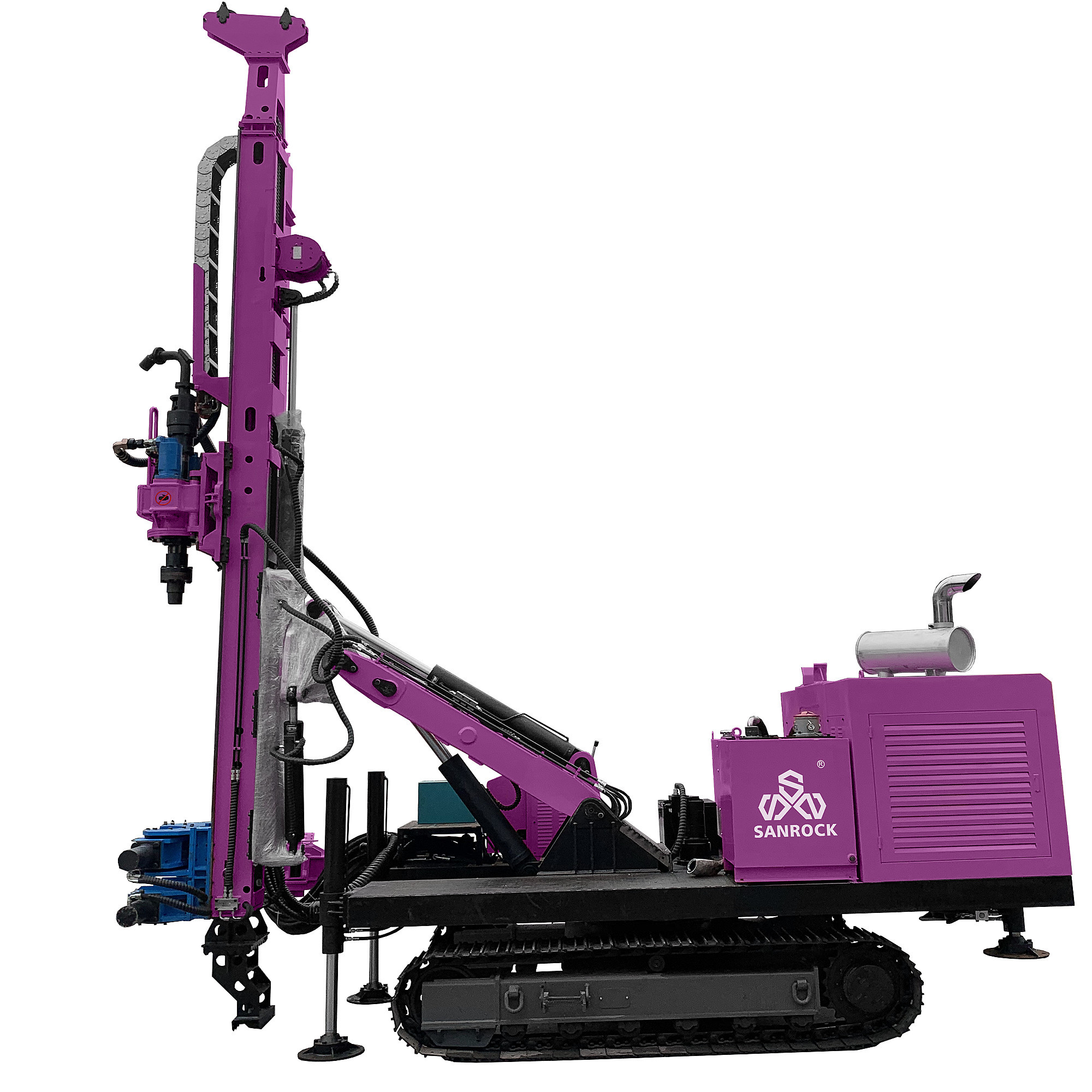 Reverse Circulation RC Drilling Machine Crawler Hydraulic Core Exploration Drilling Rig