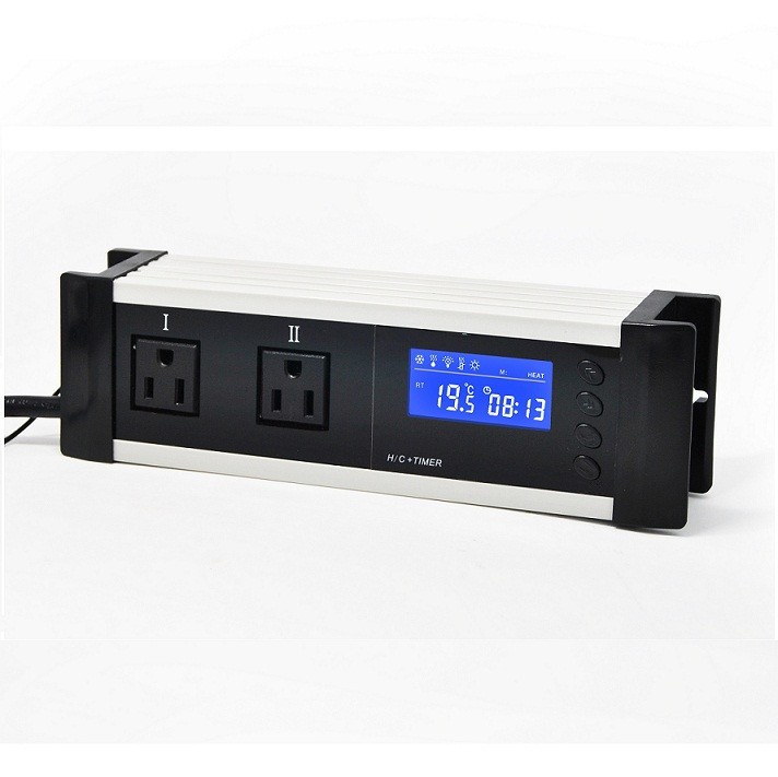 KP-212 0-50C Digital Reptile Terrarium Temperature Controller Thermostat with Timer