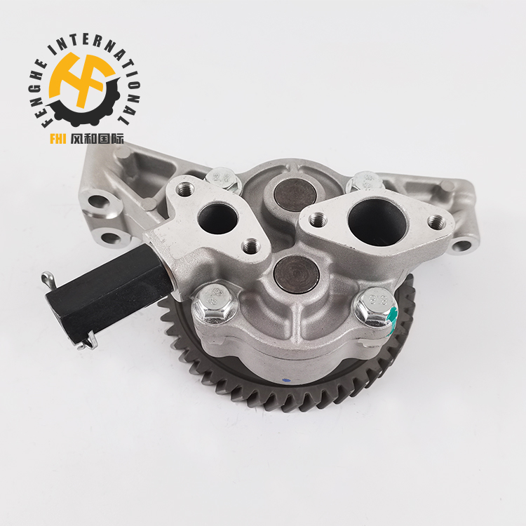 6D16 48T Gear Oil Pump , ME074345 ME034664 Engine Spare Parts