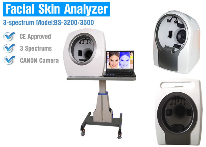 7200 K 3d Epidermal Facial Skin Analyzer Machine With English Version Software