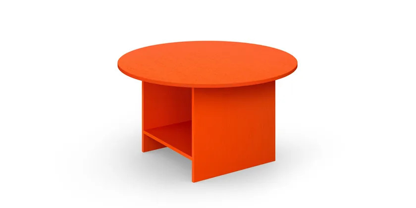 Durable Black Plywood Side Tables For High End Hotel Lounge