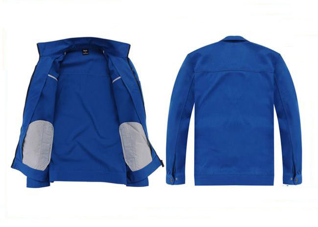 Pattern Fabric Custom Outdoor Work Jackets Triangle Jacket Cuffs For Mechanic
