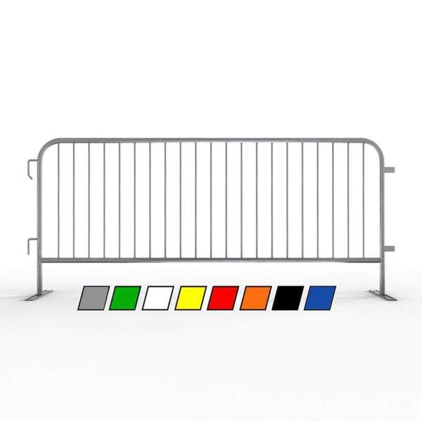 TLWY Galvanized Crowd Control Barriers PVC Coated Movable Road Barriers